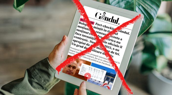 Google is interfering in Romanian politics, censoring free speech and favoring pro-government narratives while suppressing critical media. The website Gândul is one example, having been heavily impacted by Google overnight