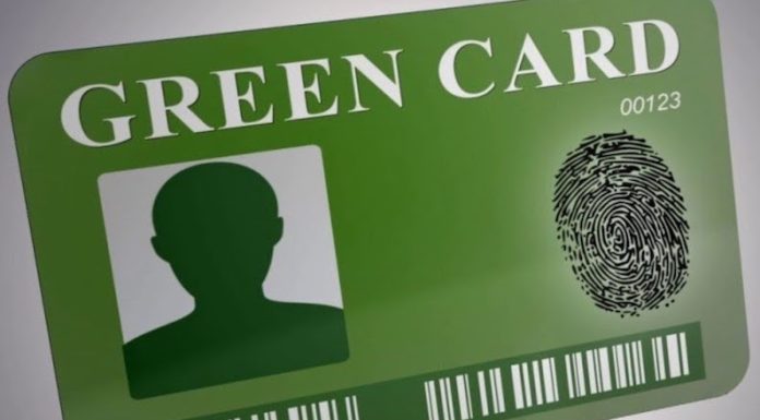 Cartea verde americană, mai greu de obținut de imigranții cu vize temporare