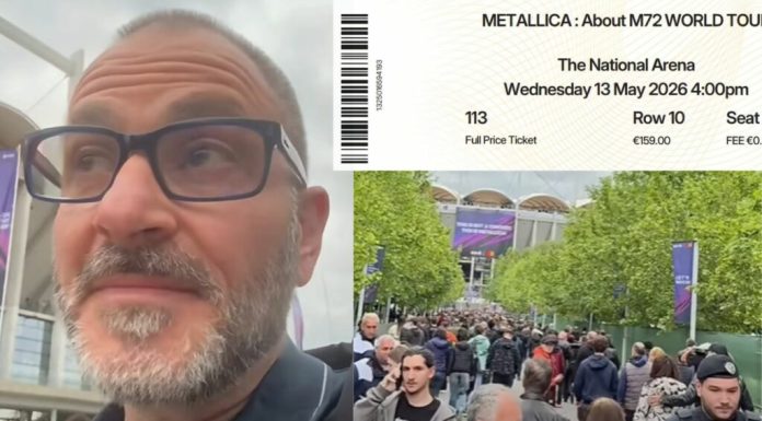 Fostul șef ANPC a luat „țeapă” cu biletul la concertul Metallica