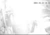 Momentul în care drona rusească se prăbușește și explodează pe blocul de locuințe din Galați, surprins dintr-o curte alăturată