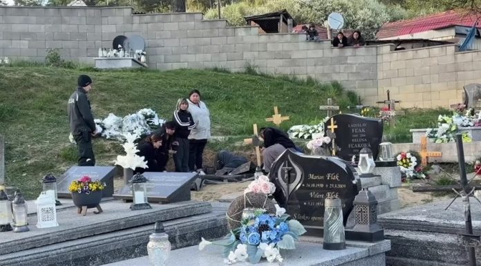 Scene de groază la un cimitir din Slovacia: zgomote inexplicabile au stârnit panică în sat