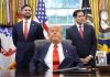 Pe un ton glumeț, Donald Trump și-a numit posibilii succesori la Casa Albă. VIDEO