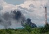 Incendiu cu degajări mari de fum la CET Vest din Capitală. A fost emis un mesaj RO-Alert, pe o rază de 3 km