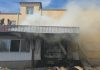 Incendiu la un depozit farmaceutic din Iași