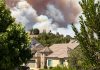 Incendiu violent lângă Los Angeles. Flăcările avansează rapid spre zonele locuite. S-au emis ordine de evacuare într-un oraș cu 100.000 de locuitori