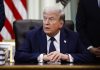 Gestul provocator al lui Trump: Iranul, colorat în culorile drapelului SUA după o ședință de criză de la Casa Albă