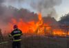 Incendiu de proporții în Bistrița-Năsăud. Zeci de animale și păsări, mistuite de flăcările uriașe