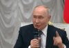 „Nebunia progresează”. Moment de neputință la Kremlin: Putin a fost pus în dificultate în fața ofițerilor săi