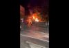 Incendiu puternic în București: un restaurant și mai multe anexe au fost cuprinse de flăcări în Sectorul 2