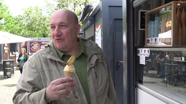 Înghețata cu prosciutto și pepene galben, desertul surpriză de la Festivalul Carnivorilor: „Gustul este mai profund”