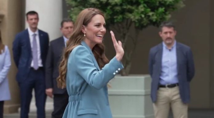 Prinţesa Kate a fost primită călduros în Italia, în prima sa vizită oficială în străinătate de la tratamentul împotriva cancerului