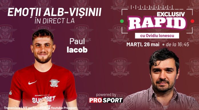 EXCLUSIV RAPID – iese Gâlcă, intră Pancu! Intrăm în direct cu voi la 16:45, pe YouTube și Facebook – ProSport