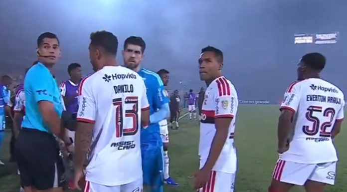 Copa Libertadores: Meciul Medellin – Flamengo, suspendat din cauza incidentelor din tribune – VIDEO