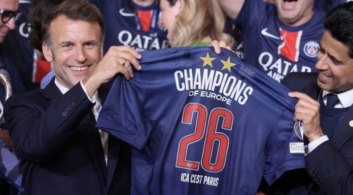 Emmanuel Macron salută triumful echipei PSG în Liga Campionilor: „Franţa este mândră”, „o nouă stea străluceşte peste Paris”