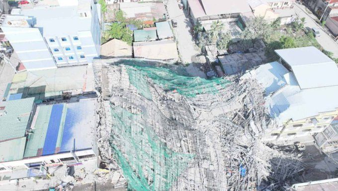 Filipine: O clădire în construcţie s-a prăbuşit, 19 persoane sunt date dispărute