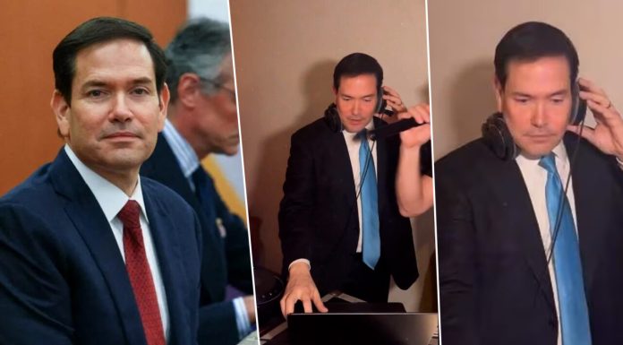 Secretarul de stat al SUA, Marco Rubio, a făcut pe Dj-ul înainte de întâlnirea cu Papa la Vatican