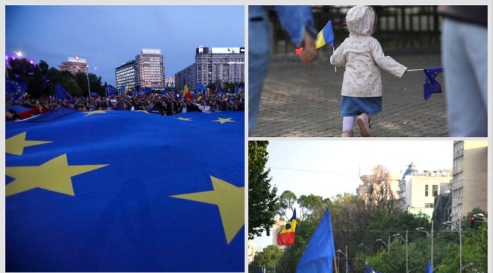 Marş pro-Europa, de 9 Mai, în Bucureşti. Organizatori: Acum este momentul să susţinem vocea comună a Europei