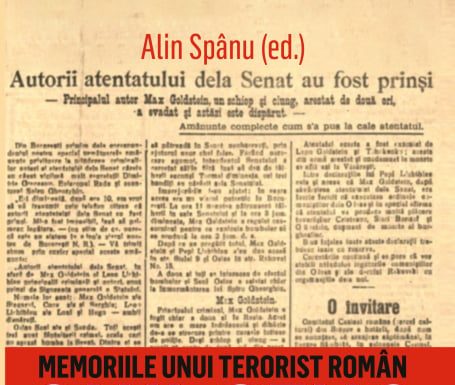 Lansarea unui nou volum de Alin Spânu. „Memoriile unui terorist român, Saul Ozias”, produsul unei cercetări aprofundată