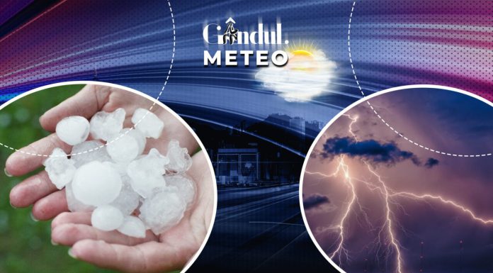 Unde vor lovi furtunile în România, după temperaturi de 33 de grade. Meteorologii ANM, prognoză pentru Gândul