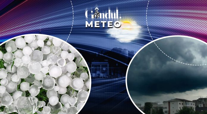 Urmează vijelii, grindină și rafale de până la 90 km/h. Care sunt zonele vizate. Meteorologii ANM, informații în exclusivitate pentru Gândul