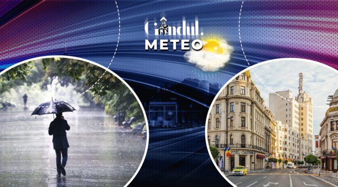 Când reîncep ploile și în ce zone. Meteorologii ANM, prognoză de ultimă oră pentru Gândul