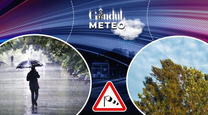 Avertisment al meteorologilor. Unde va ploua în averse și unde va cădea grindină. ANM, informații în exclusivitate pentru Gândul