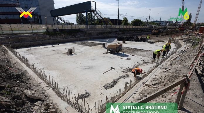 FOTO&VIDEO Metrou spre Aeroportul Otopeni. TBM-ul „Sfânta Maria” a ajuns la viitoarea stație Piața Montreal