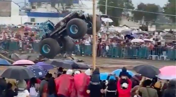 Scene de groază la un show auto după ce un monster truck, scăpat de sub control, a intrat în public. Bilanț tragic: trei morți și zeci de răniți