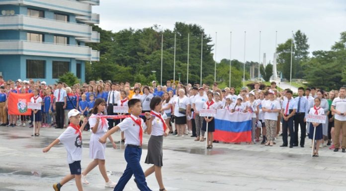 O tabără internaţională pentru copii din Coreea de Nord, Songdowon, sancţionată de Regatul Unit cu privire la primirea unor copii ucraineni deportaţi în Rusia