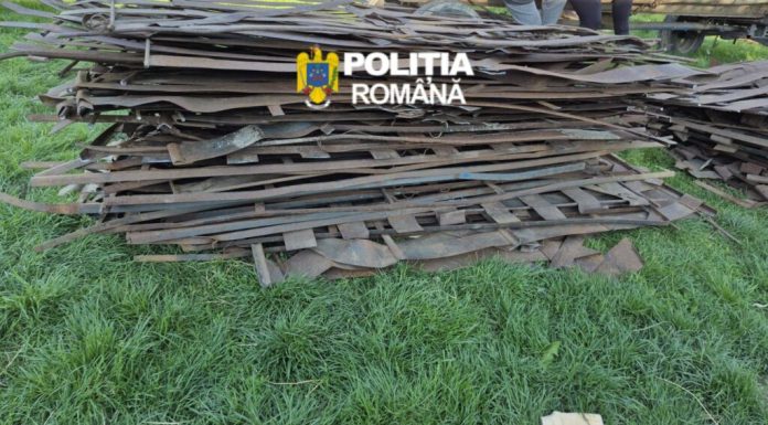 Neamț: S-au furat parazăpezile de pe calea ferată. Un bărbat a fost reținut