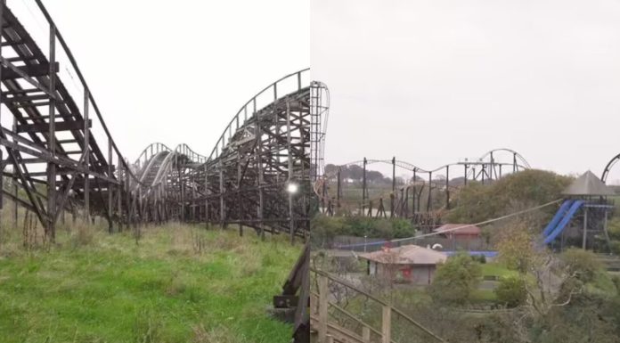 Locul minunat vizitat în trecut de 500.000 de turiști pe an zace acum abandonat. Secretul tragic al „parcului-fantomă”