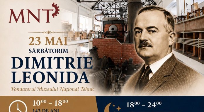 143 de ani de la nașterea savantului Dimitrie Leonida și Noaptea Muzeelor sărbătorite pe 23 mai la Muzeul Național Tehnic