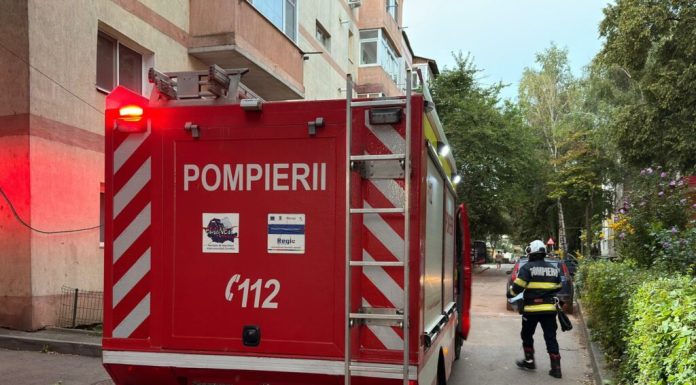 Vaslui: O casă a luat foc din cauza unei butelii schimbate greșit