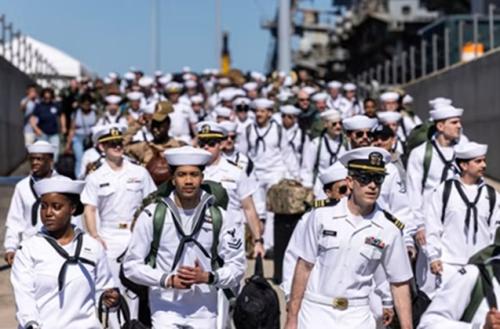 Portavionul american USS Gerald Ford se întoarce în SUA după 11 luni de desfășurare: cea mai lungă misiune de la Războiul din Vietnam