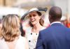 Kate Middleton, apariție elegantă la Palatul Buckingham. Accesoriul regal care a atras toate privirile. FOTO