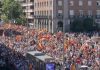 Zeci de mii de protestatari la Madrid. Vor demisia premierului Pedro Sanchez