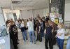 ULTIMA ORĂ FOTO Protest spontan al angajaților de la Trezorerie – Acuză noua lege a salarizării. Sindicatele au anunțat anterior că angajații din finanțe sunt nemulțumiți