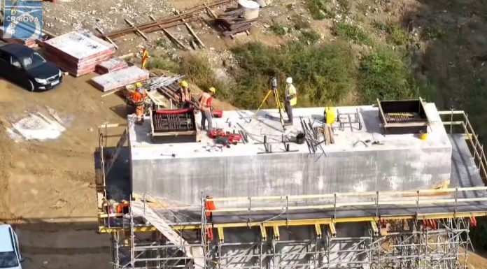 VIDEO&FOTO Italienii – mobilizare intensă pe Autostrada Sibiu-Pitești