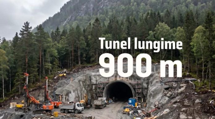 Autostrada Sibiu–Pitești avansează: primul tunel montan a fost străpuns, s-au folosit peste 60.000 de m³ de beton