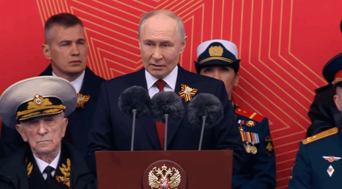 Putin, ton defensiv și paradă modestă de Ziua Victoriei:„ Soldații ruși luptă azi inspirați de bunicii care au salvat Europa”