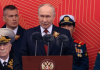 Putin adoptă un ton defensiv la parada de Ziua Victoriei: „Soldații ruși luptă azi inspirați de bunicii care au salvat Europa”