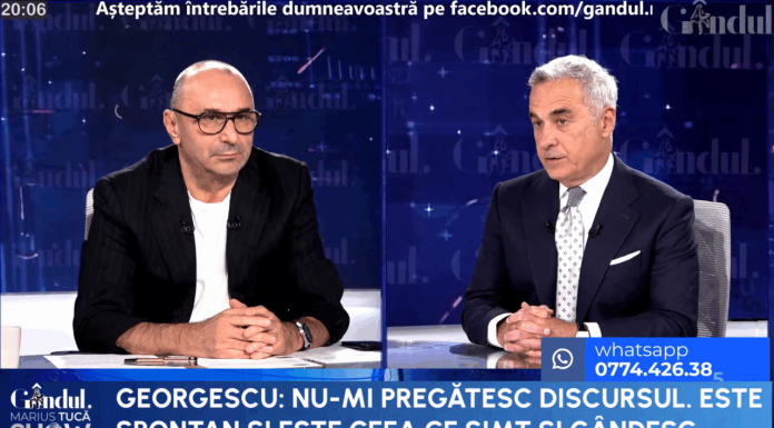 Călin Georgescu: „Avem nevoie de un program pentru românii care lucrează în afara țării. Sunt aproape 9 milioane de oameni”