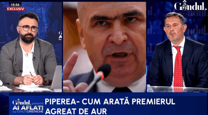 Piperea anunță primele decizii luate de un premier AUR. „Vom tăia banii pentru Ucraina și ajutoarele de stat pentru multinaționale”
