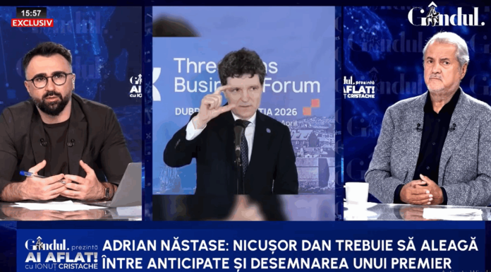 Adrian Năstase îl laudă pe Nicușor Dan: Și-a întărit statutul în această perioadă/A reușit parțial