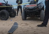 Alertă pe litoral. Fragment de dronă descoperit pe plaja Belona din Eforie Nord