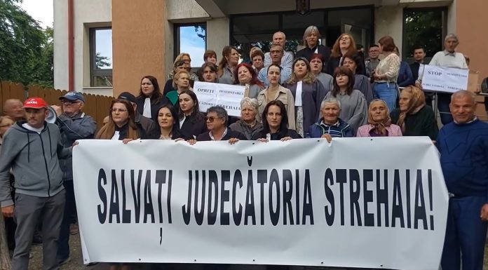 ”Salvați Judecătoria Strehaia!”. Ce se întâmplă în municipiul în care instanța are un singur judecător | VIDEO