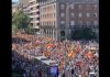 Zeci de mii de oameni au protestat la Madrid împotriva premierului Pedro Sanchez. Incident lângă reședința sa | Video