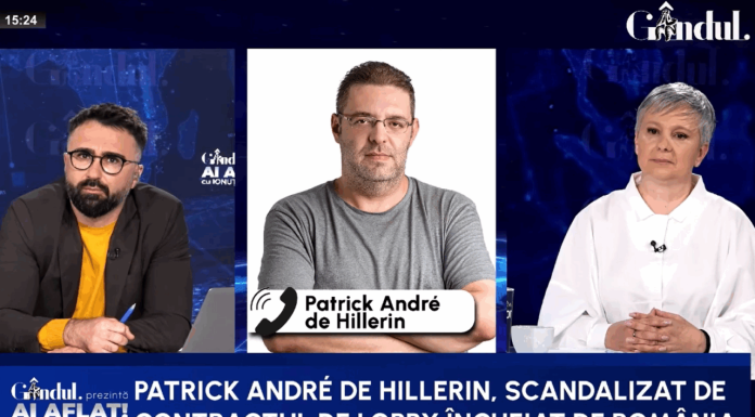 Pe ce dăm 500.000$ pe lună? Patrick de Hillerin: O variantă scumpă prin care Nicușor Dan i-a demis pe Oana Țoiu și ambasadorul Muraru