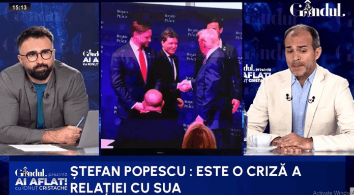Ștefan Popescu demontează contractul de lobby al lui Nicușor Dan. „Arată o criză în relația cu SUA/Nu-ți garantează că vei fi pe agenda lor de priorități”