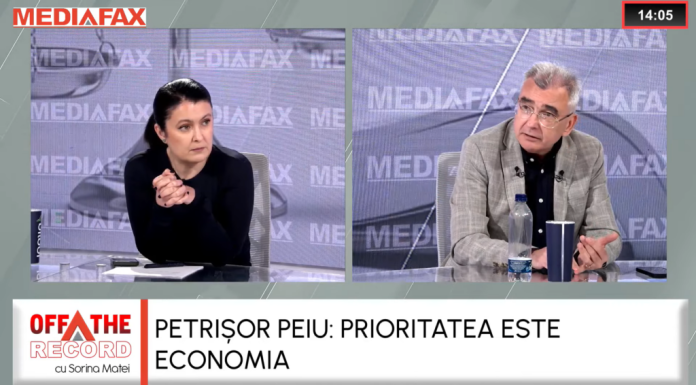 Peiu, despre cum va mări AUR pensiile și va scădea TVA-ul: „Reducând cheltuielile de la investițiile care nu sunt europene și urgente”